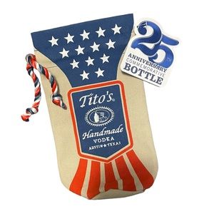 Tito’s Vodka 25th Anniversary Bottle Bag